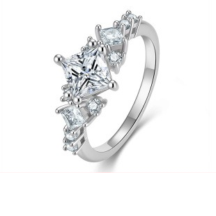 Classic round moissanite solitaire ring - AMR-2026-027