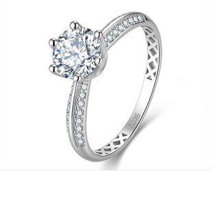 Cushion moissanite statement ring - AMR-2026-031