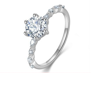 Emerald cut moissanite fashion ring - AMR-2026-050