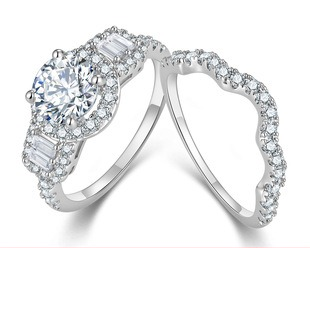 Tennis style moissanite ring - AMR-2026-082