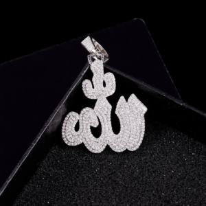 Arabic Calligraphy Moissanite Pendant