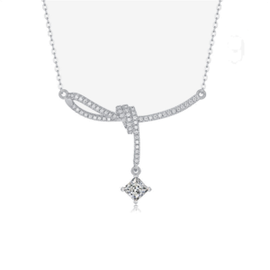 Custom Moissanite Necklace Design NK-002