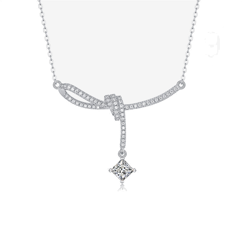 Product image: Custom Moissanite Necklace Design NK-002