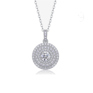 Custom Moissanite Necklace Design NK-004