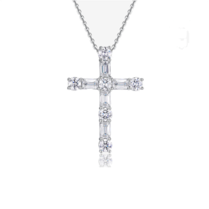 Custom Moissanite Necklace Design NK-005