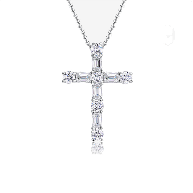 Product image: Custom Moissanite Necklace Design NK-005