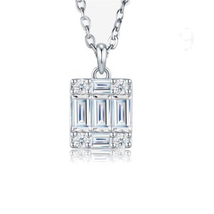 Custom Moissanite Necklace Design NK-010