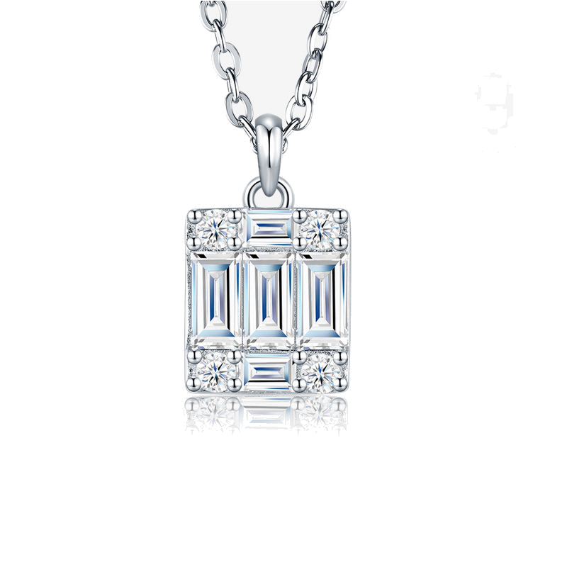Product image: Custom Moissanite Necklace Design NK-010