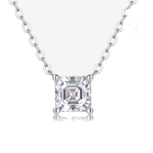 Custom Moissanite Necklace Design NK-012