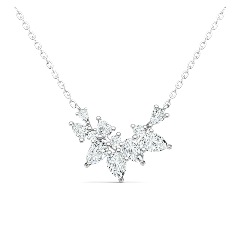Product image: Custom Moissanite Necklace Design NK-014