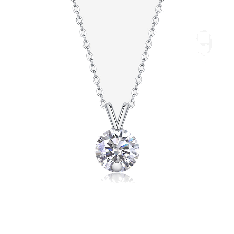 Product image: Custom Moissanite Necklace Design NK-017