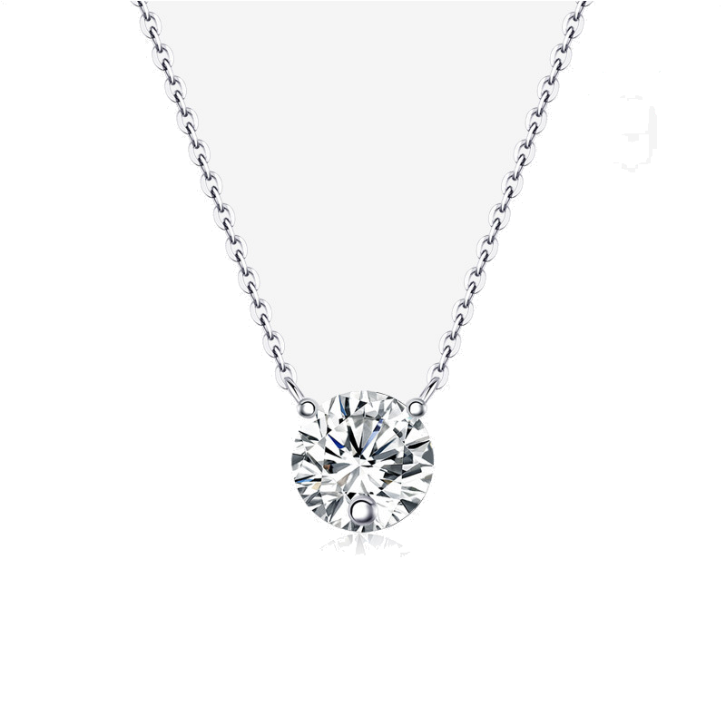 Product image: Custom Moissanite Necklace Design NK-018