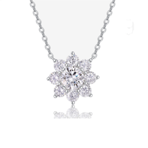 Custom Moissanite Necklace Design NK-019