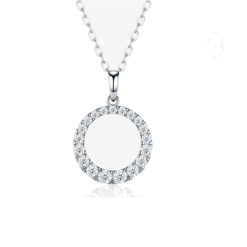 Product image: Custom Moissanite Necklace Design NK-021
