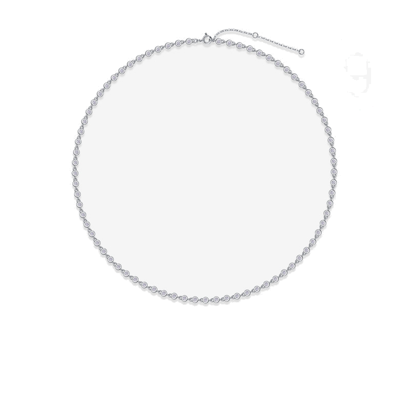 Product image: Custom Moissanite Necklace Design NK-024