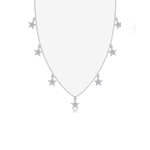 Custom Moissanite Necklace Design NK-031