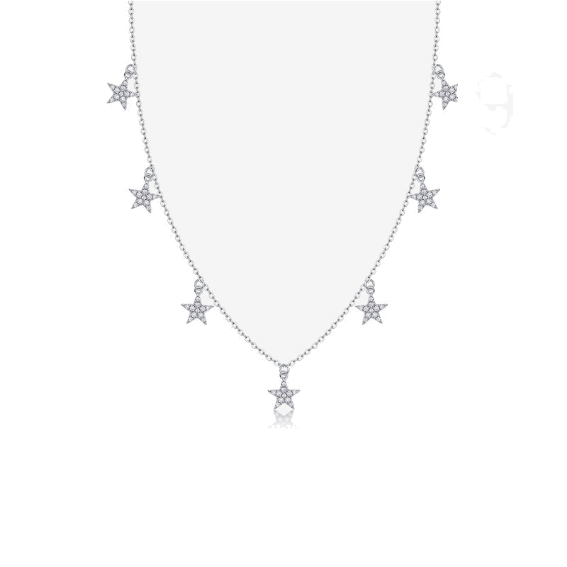 Product image: Custom Moissanite Necklace Design NK-031