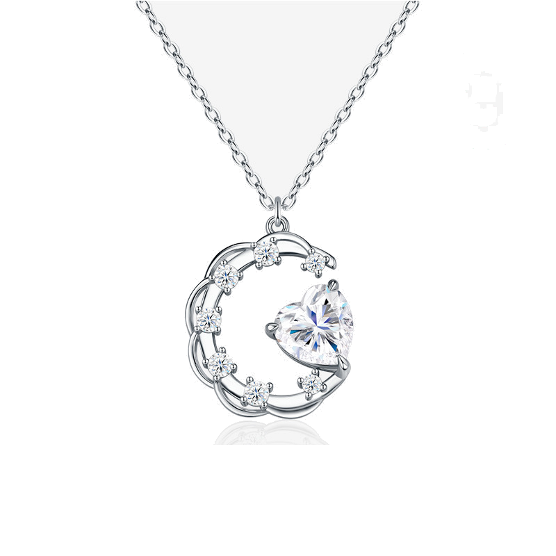 Product image: Custom Moissanite Necklace Design NK-035