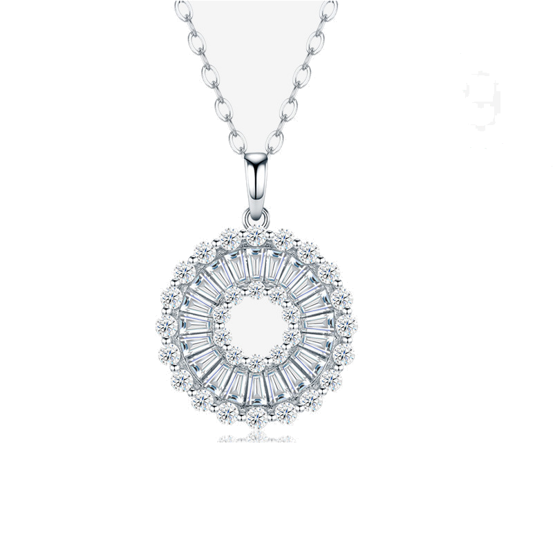 Product image: Custom Moissanite Necklace Design NK-036