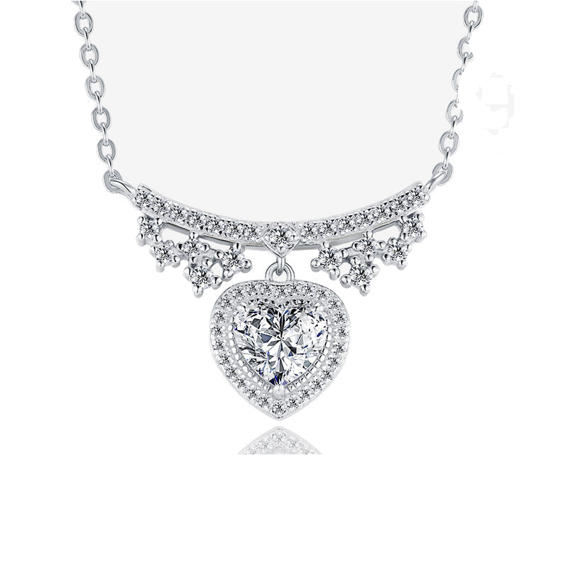 Product image: Custom Moissanite Necklace Design NK-037