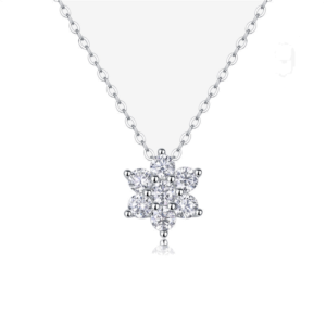 Custom Moissanite Necklace Design NK-038