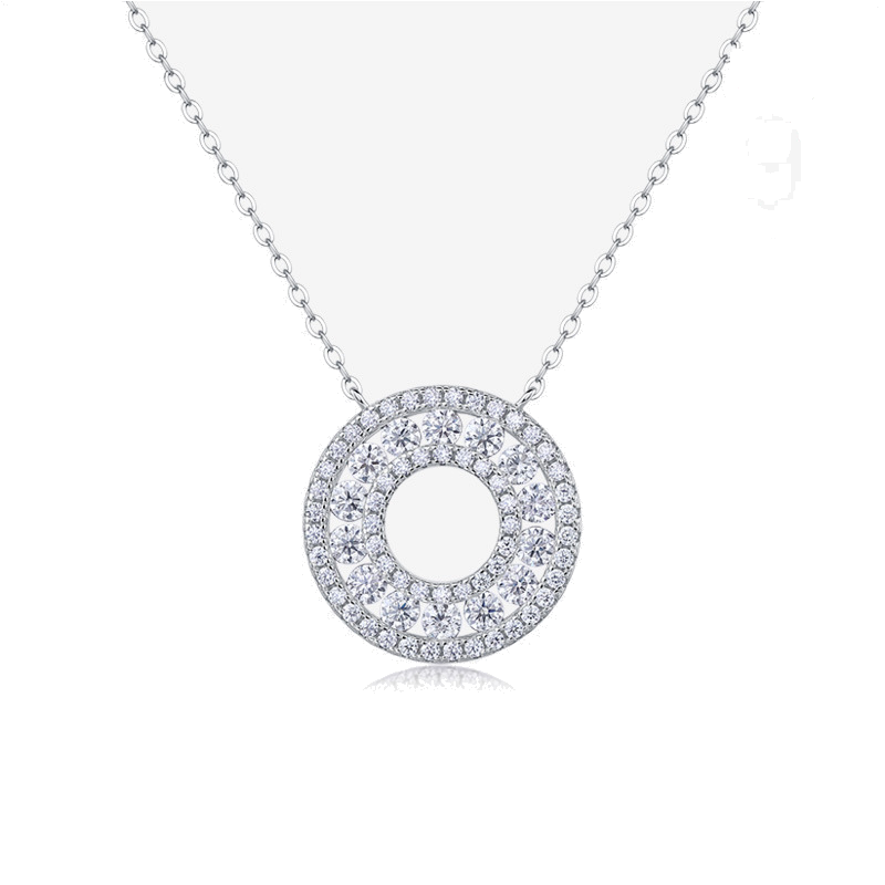 Product image: Custom Moissanite Necklace Design NK-041