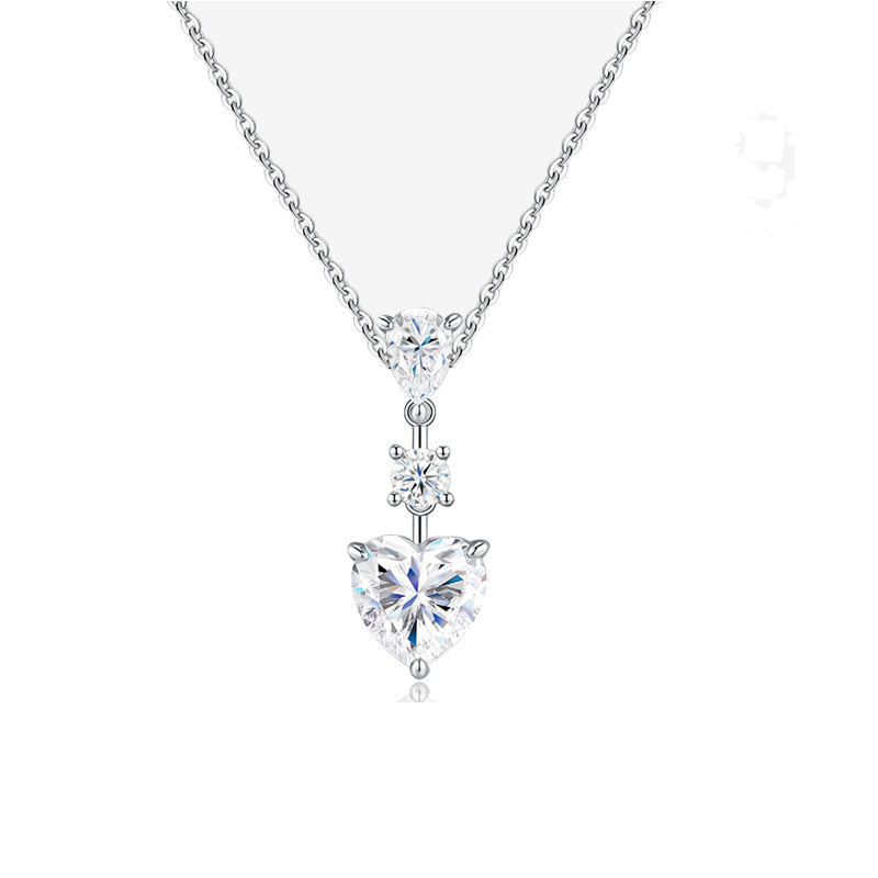 Product image: Custom Moissanite Necklace Design NK-042