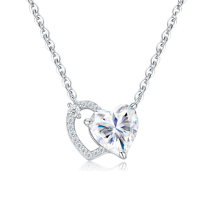 Custom Moissanite Necklace Design NK-043