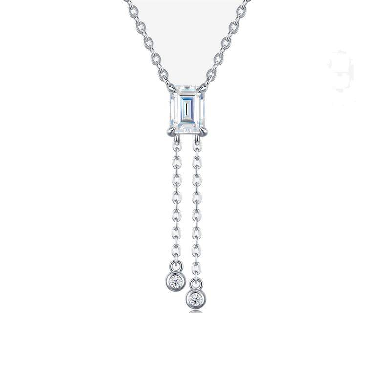 Product image: Custom Moissanite Necklace Design NK-044