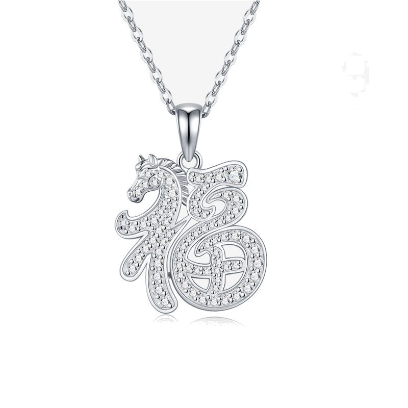 Product image: Custom Moissanite Necklace Design NK-045
