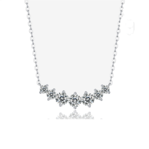 Custom Moissanite Necklace Design NK-046