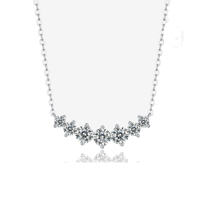 Product image: Custom Moissanite Necklace Design NK-046