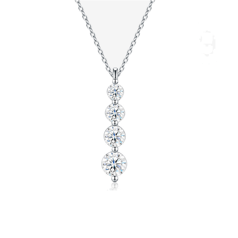 Product image: Custom Moissanite Necklace Design NK-048