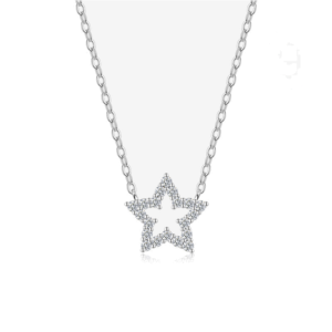 Custom Moissanite Necklace Design NK-050