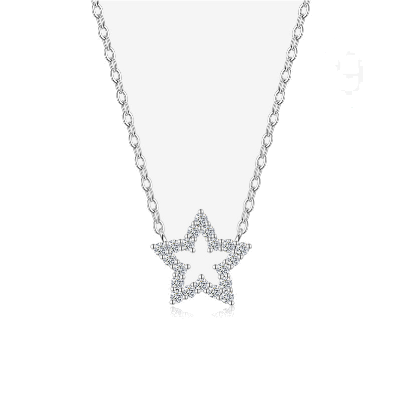 Product image: Custom Moissanite Necklace Design NK-050