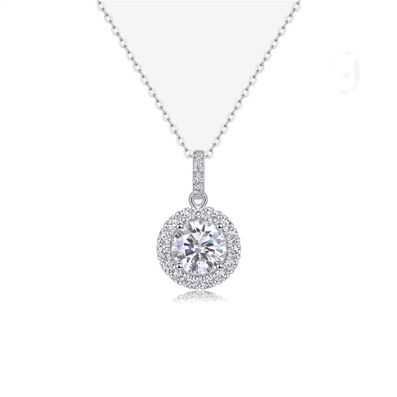 Product image: Custom Moissanite Necklace Design NK-052