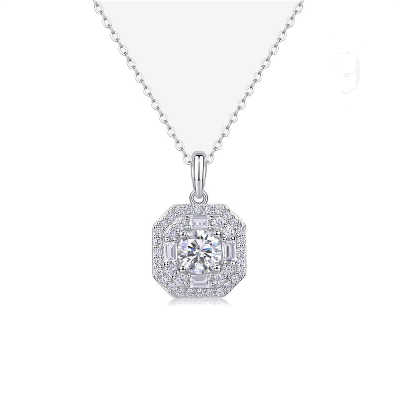 Product image: Custom Moissanite Necklace Design NK-053