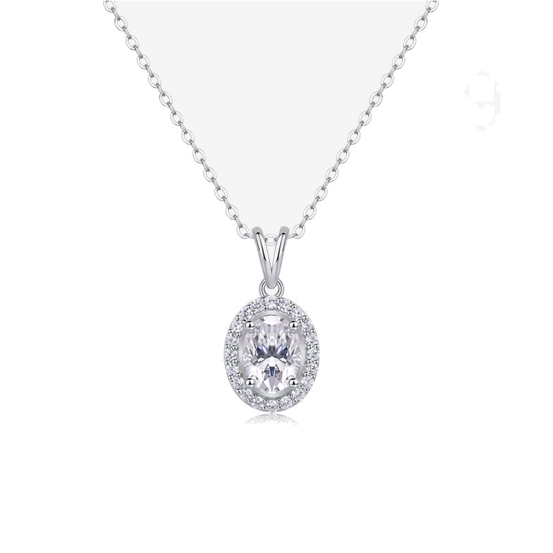 Product image: Custom Moissanite Necklace Design NK-054