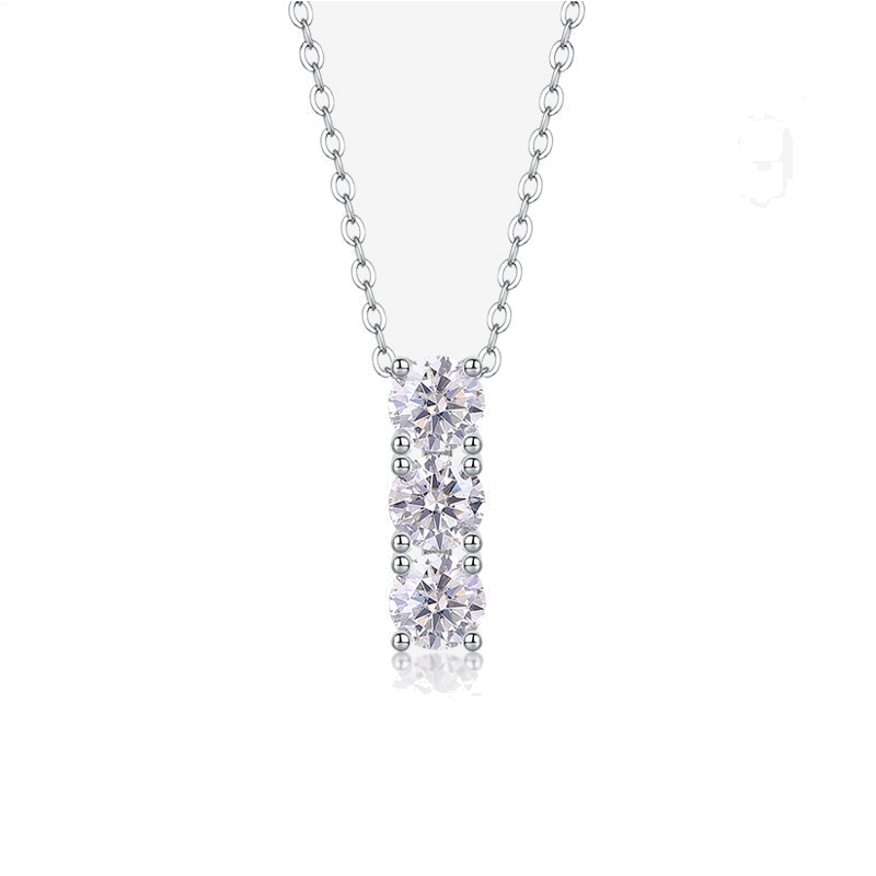 Product image: Custom Moissanite Necklace Design NK-057